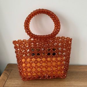 Hand beaded bag